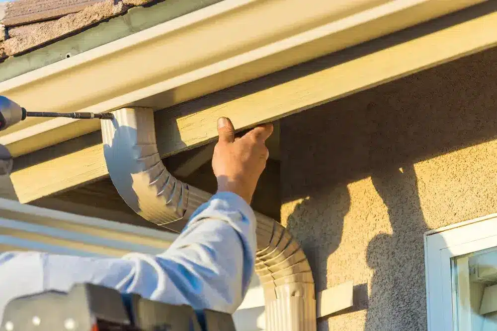 Residential Roofing Gutter Installation Service
