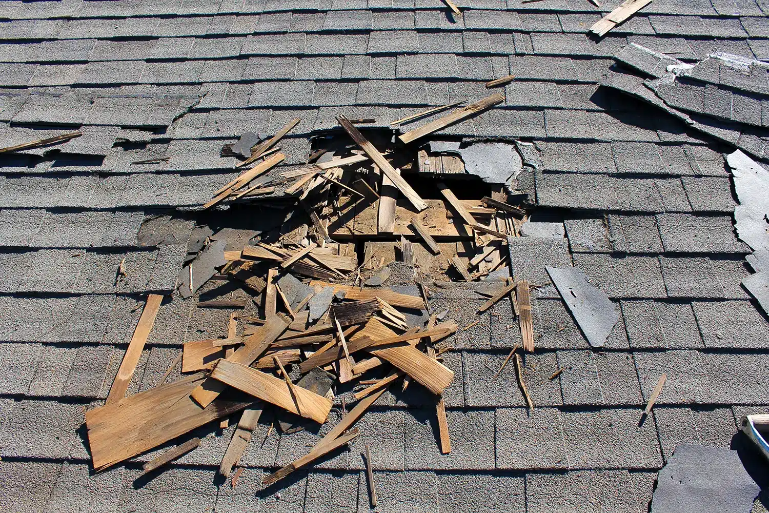 storm damage roof repair - 3