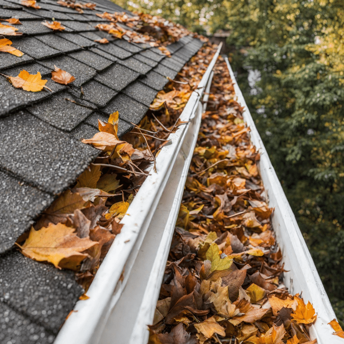 Clogged Gutters