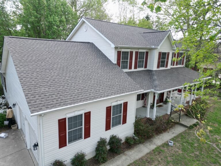 asphalt shingle roof installation Grand Exteriors project
